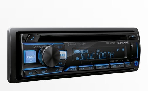 ALPINE RADIO CD CDE 172BT 3X4V ***SIN STOCK***